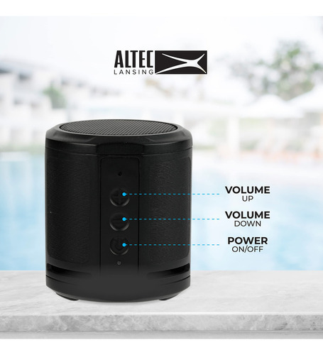 Bocina Altec Lansing IMW1020-BLK negra