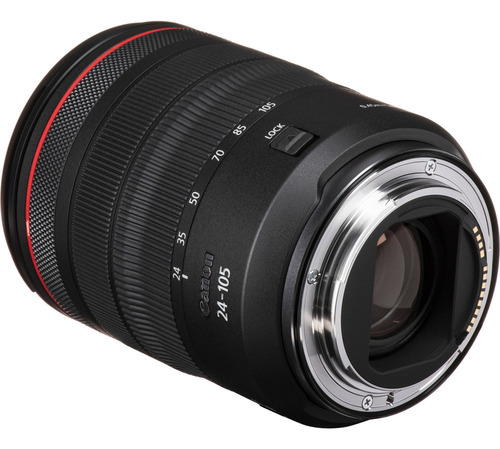 Cámara Canon Eos R5 Mark I I Con Lente 24-105mm F/4 Color Negro