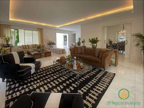 Imagem 4 de 15 de Jardim Mediterrâneo - 5sts. Mansão Clássica Maravilhosa E Impecável! - M - F36