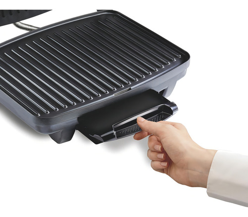 Sandwichera Parrilla Hamilton Beach 25410 Antiadherente Azul