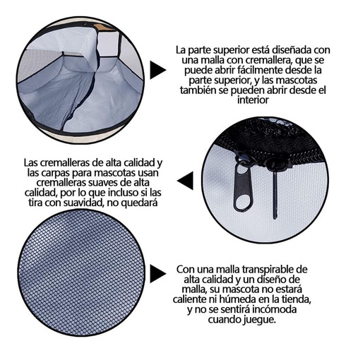 Valla Plegable Para Mascotas, Tienda Campaña Para Mascotas