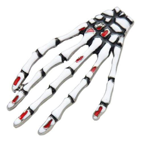1pc Skeleton Hand Style Accesorio Adornos De Joyería