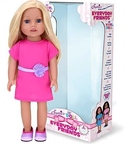 Sophia's Everyday Girl Collection Posable 18'' All Vinyl Dol