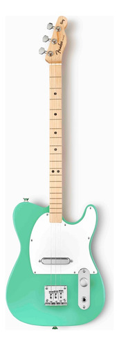 Fender X Loog Telecaster Guitarra Eléctrica Color Verde Claro Material Del Diapasón Arce Orientación De La Mano Diestro
