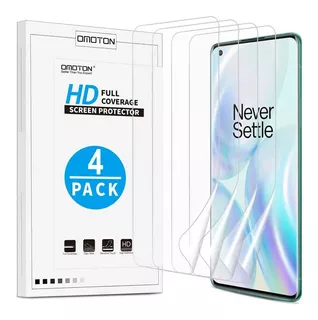 Protector De Pantalla Para Oneplus 8 Pro Ultra Claro 4 Uds