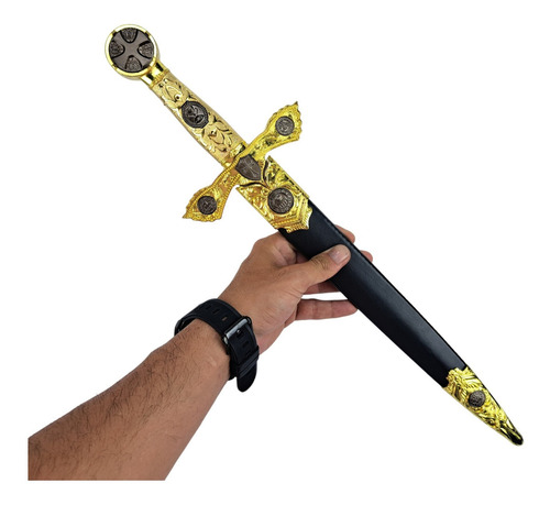 Adaga Dos Cavaleiros Templários Decoração Medieval Temática