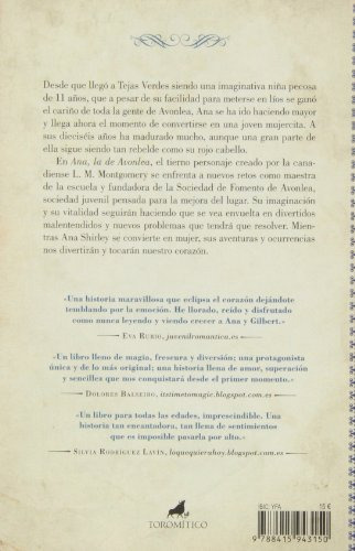 Ana, La De Avonlea (anne Of Green Gables)
