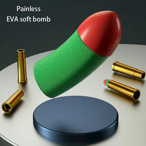 Toy Revolver Yhwslyz Eva Soft Bullets Cap Gun W/ 24 Bullets