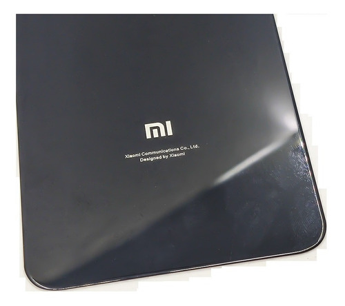 Tapa Trasera De Vidrio Para Xiaomi Mi 8 Lite Color Negro