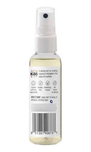 Bruma De Aromaterapia Para Dormir De Aura Cacia Niños 59ml
