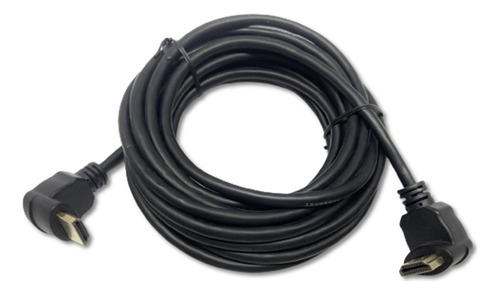 Cabo Hdmi 2.0, 4k, Pontas 90° Sem Filtro, 5mts 101.1.113