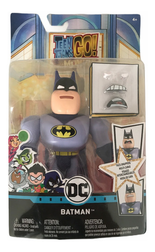 Batman Multicaras Teen Titans Go Face Swappers Dc Wb Mattel (Usado)