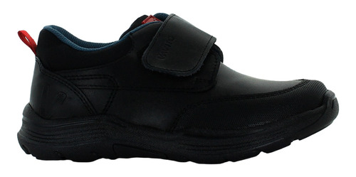 Vavito Zapato Escolar Velcro Piel Negro Niño 81922