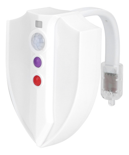 Inodoro Nocturno Led Con Sensor De Movimiento, 8 Colores Y