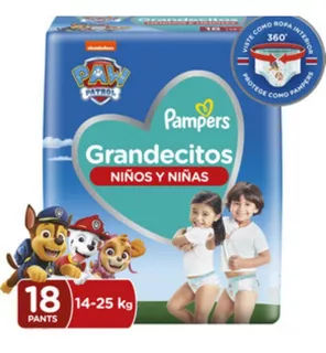 Pampers Pants Xxg Paw Patrol X18u