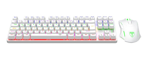 Combo T-dagger Advance Force White T-tgs005 Teclado + Mouse
