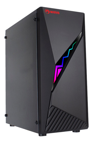 Gabinete Gaming Marvo Ca-120 Panel Frontal Rgb Atx Usb 3.0