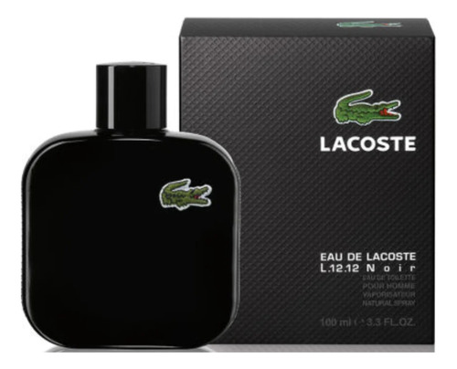 Perfume Lacoste Noir 125ml. Para Caballeros Original