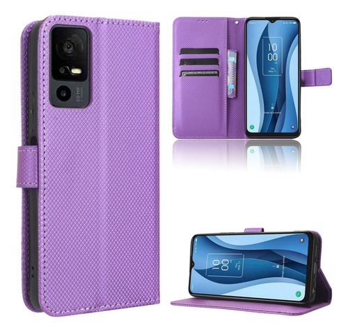 Funda Para Tcl 40 Nextpaper 5 G Partículas Diamante Textura