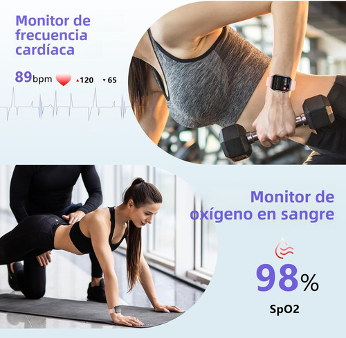 Smartwatch Reloj Inteligente Gps Bluetooth Llamadas Gts7 Pro Rosa