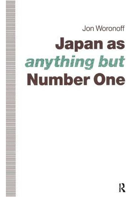 Libro Japan As (anything But) Number One - Woronoff