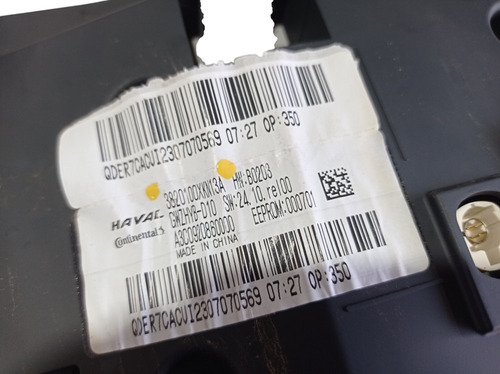 Painel Instrumentos Gwm Haval H6 1.5 2024 V610 (Usado)