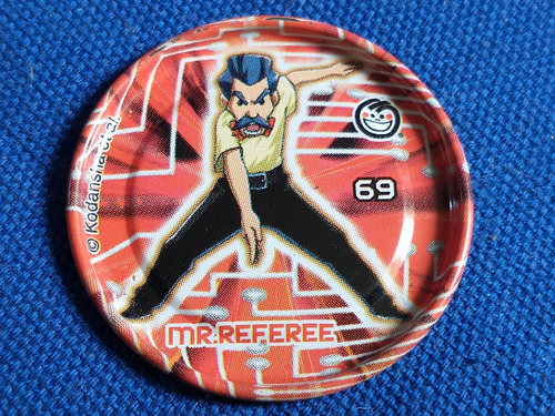 Tazos Metalix Mr.referee#69 Medabots Sabritas '03 (Usado)