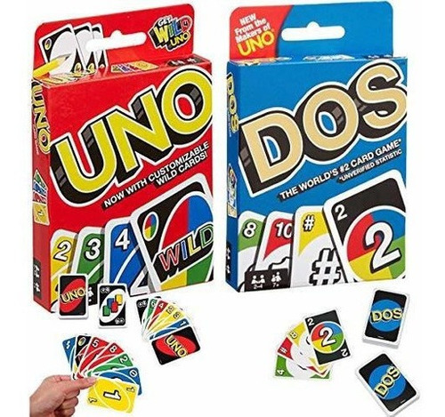 Juego De Cartas Uno Incluido Con El Juego De Cartas Dos