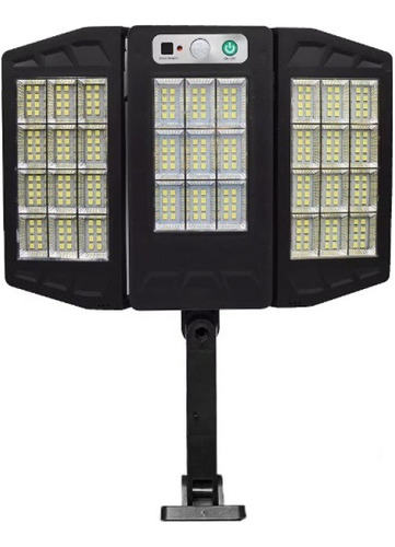 Reflector Triple Luz Led Solar Control Soporte