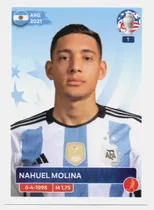Comprar Figuritas Copa America 2024 Panini - #arg10 Nahuel Molina