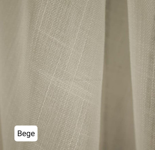 Cortina Gaze De Linho Com Blackout 6,00 X 2,20 Metros Tecido