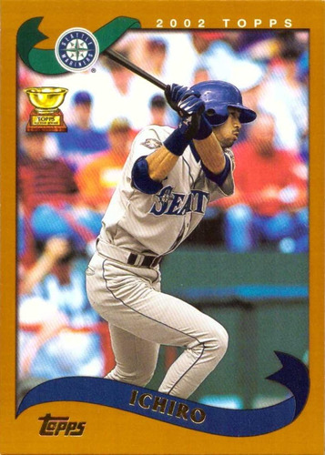  Cartão De Beisebol Topps 225 Ichiro Suzuki De 2002 - Topps 