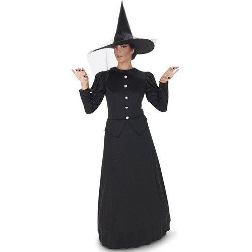 Disfraz De Bruja Para Mujer Talla: M Halloween