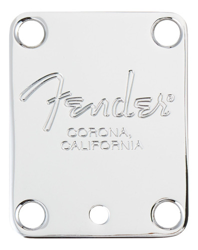 Fender Placa De Cuello Estándar Para Guitarra