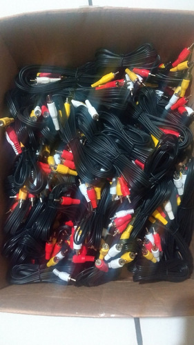 3 Cables Rca Macho A Macho 1.2 Mts