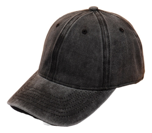 Gorra Retro Con Visera De Capota Blanda Para Hombre Y Mujer