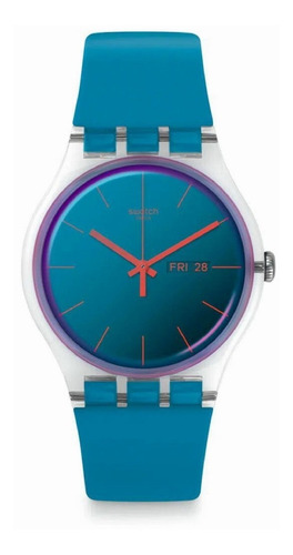 Reloj Swatch Polablue So29k702 Original Agente Oficial