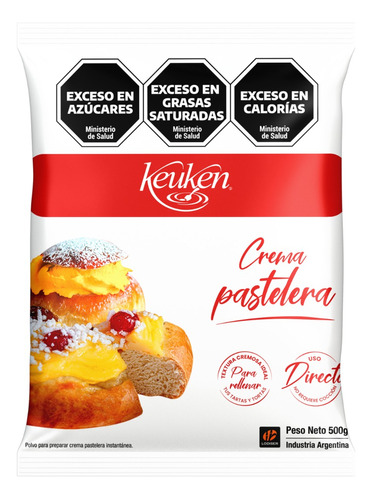 Premezcla Crema Pastelera Keuken Lodiser 500grs