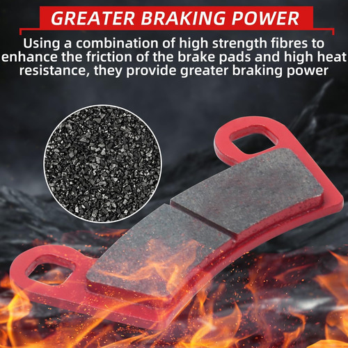 Potillas De Freno Mejoradas Compatibles Con Polaris Ranger 4