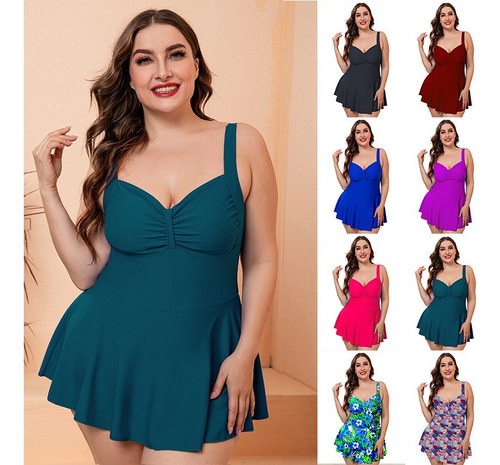 De Traje De Baño De Dos Piezas Para Tallas Grandes