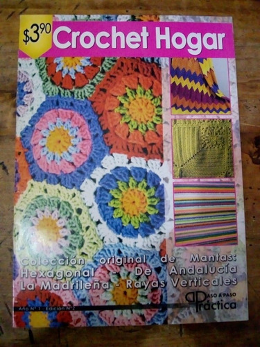 Revista Crochet Hogar Paso A Paso Práctica (cu19)