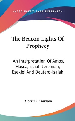 Libro The Beacon Lights Of Prophecy: An Interpretation Of...