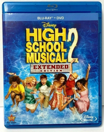 High School Musical 2 Version Extendida Pelicula Dvd+blu-ray