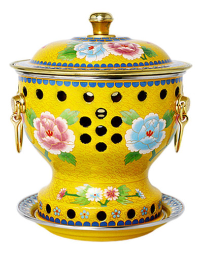 Copper Hot Pot Cookware Family Gathering Alcohol Hot Yellow