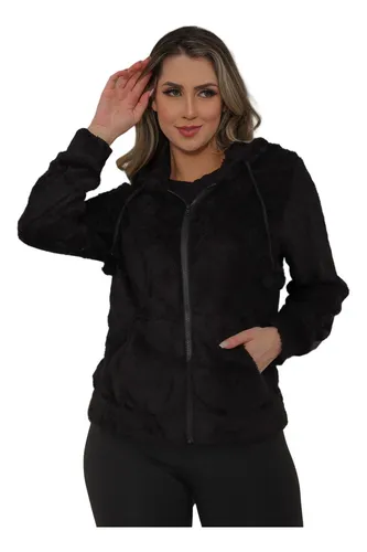 Blusa de store frio com pompom