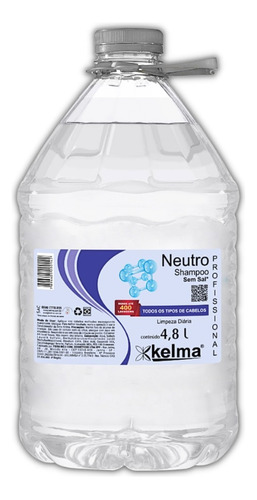 Shampoo Kelma 1 Und. 4,8l Neutro