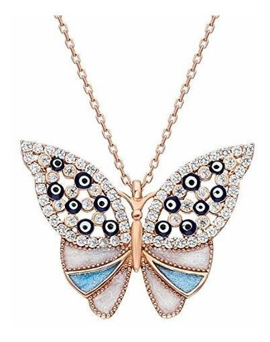 Collares De Mariposa De Plata Esterlina Para Mujer  Col...