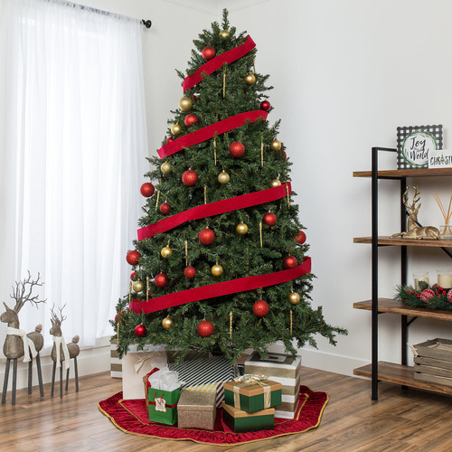 Árbol De Navidad Artificial De Abeto Douglas 9 Ft