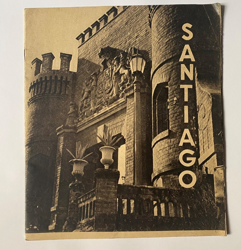 Guía Turística Santiago De Chile 1947     Fcb2
