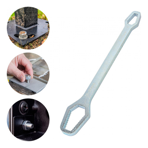 Llave Universal, Llave De Doble Cabeza, Llave Plata